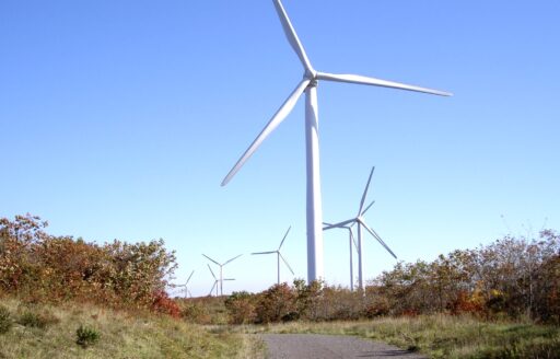 wind turbines